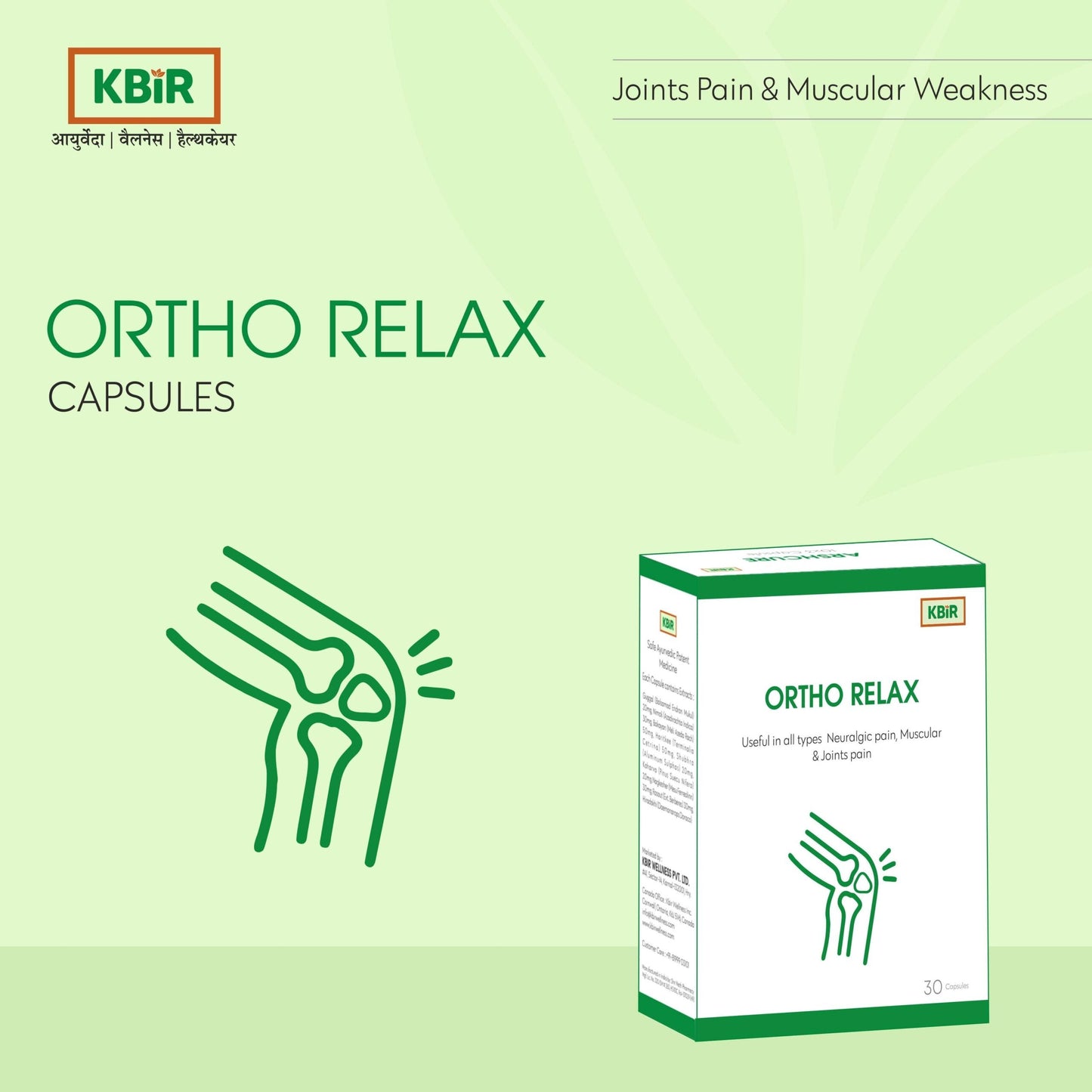 ORTHO RELAX Capsule 30-CAP(500mg)