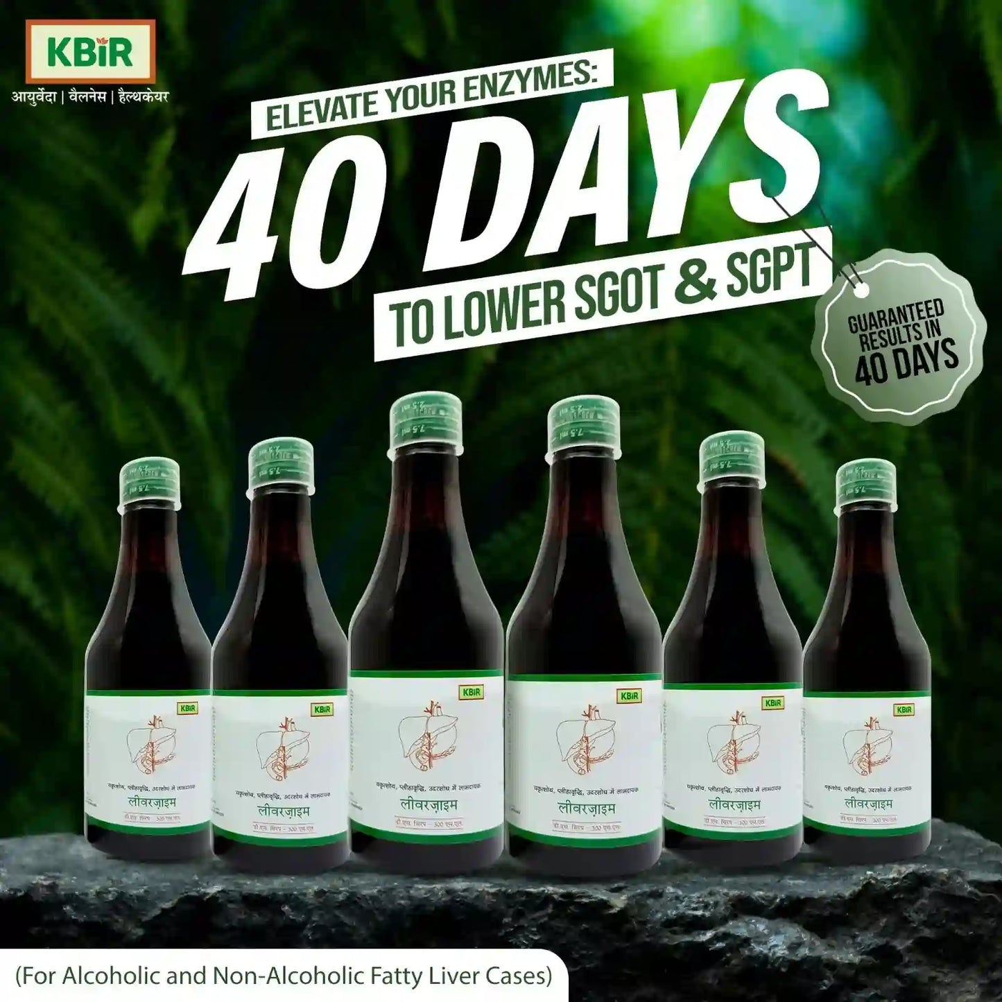 Liverzyme 40-Day SGOT & SGPT Challenge for Fatty Liver