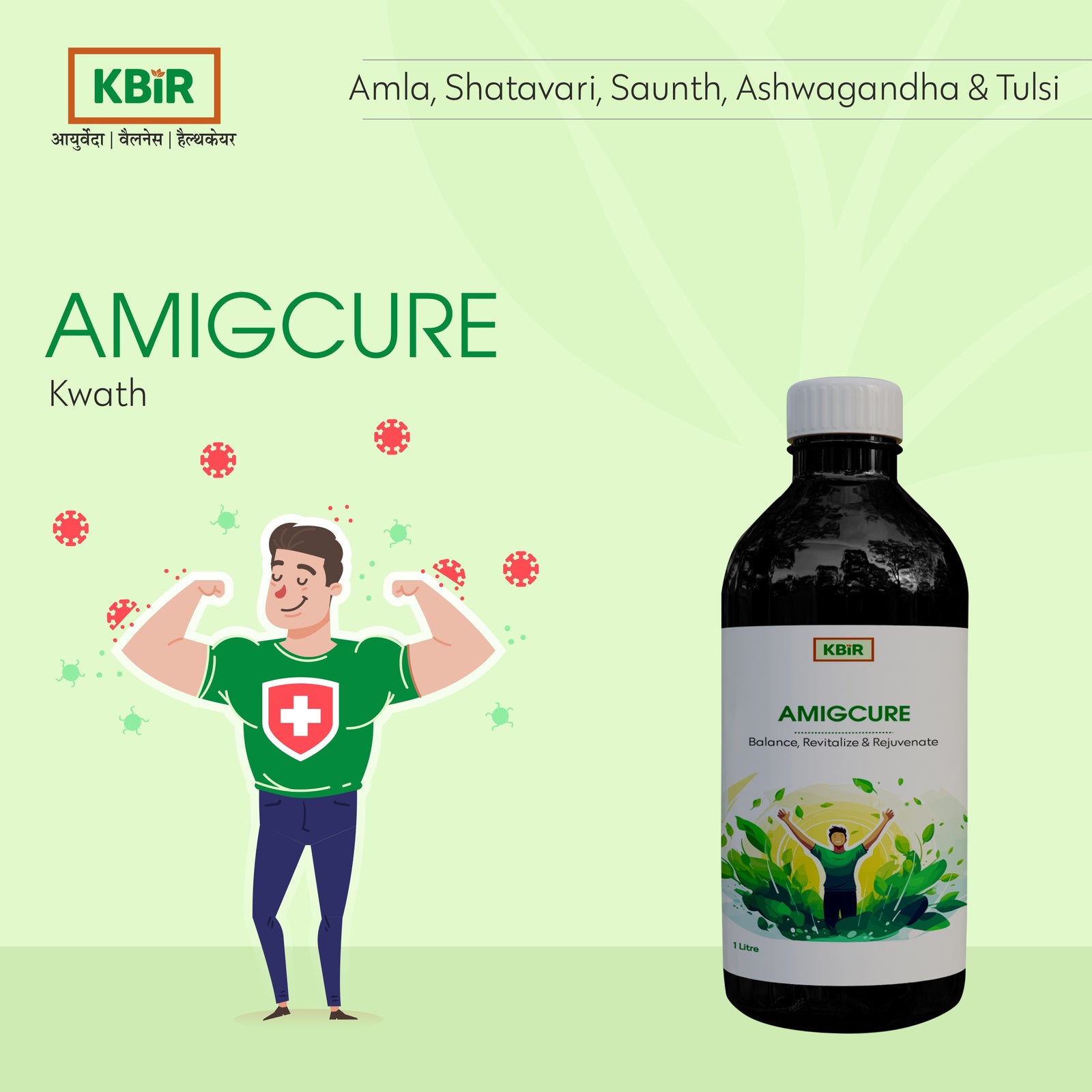 AMIGCURE KWATH 1 LTR