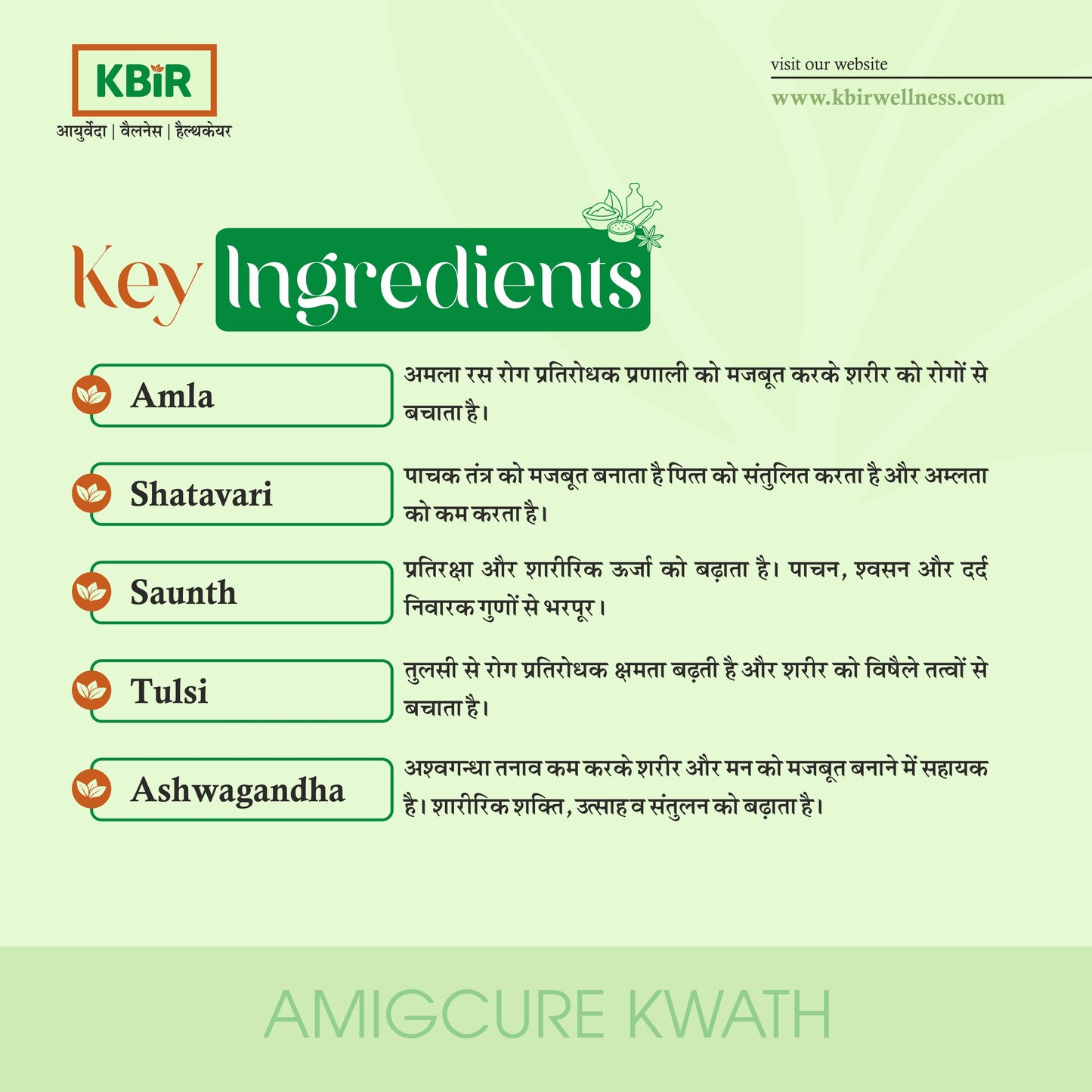 AMIGCURE KWATH 1 LTR