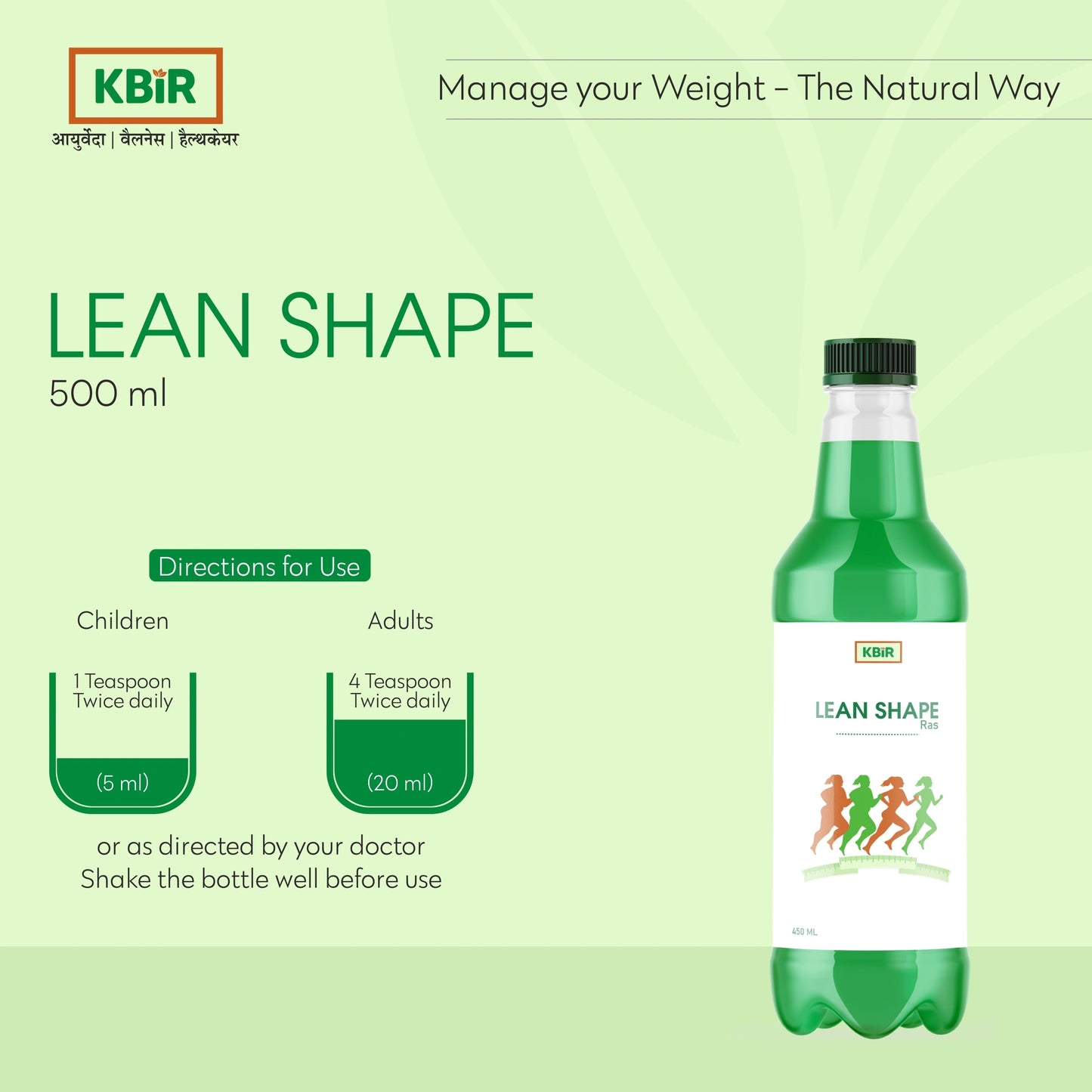 LEAN SHAPE RAS 500ML