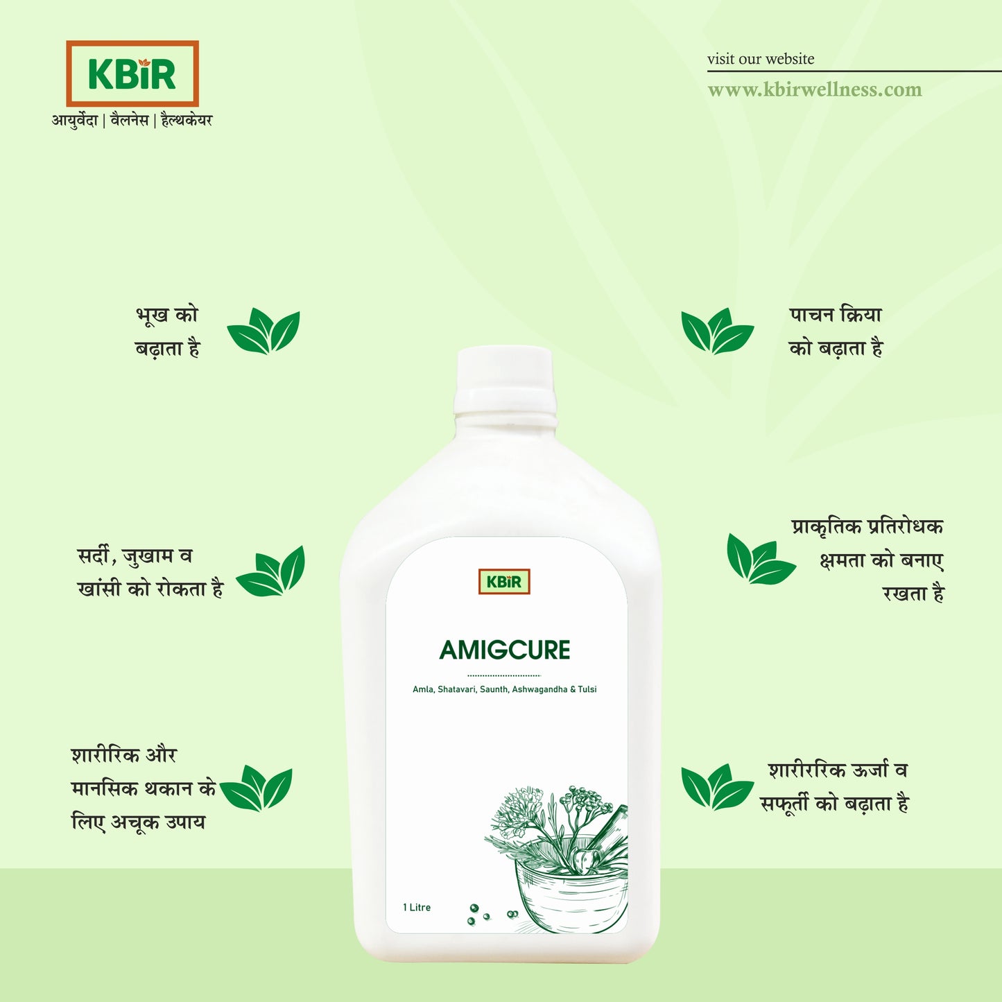 AMIGCURE KWATH 1 LTR