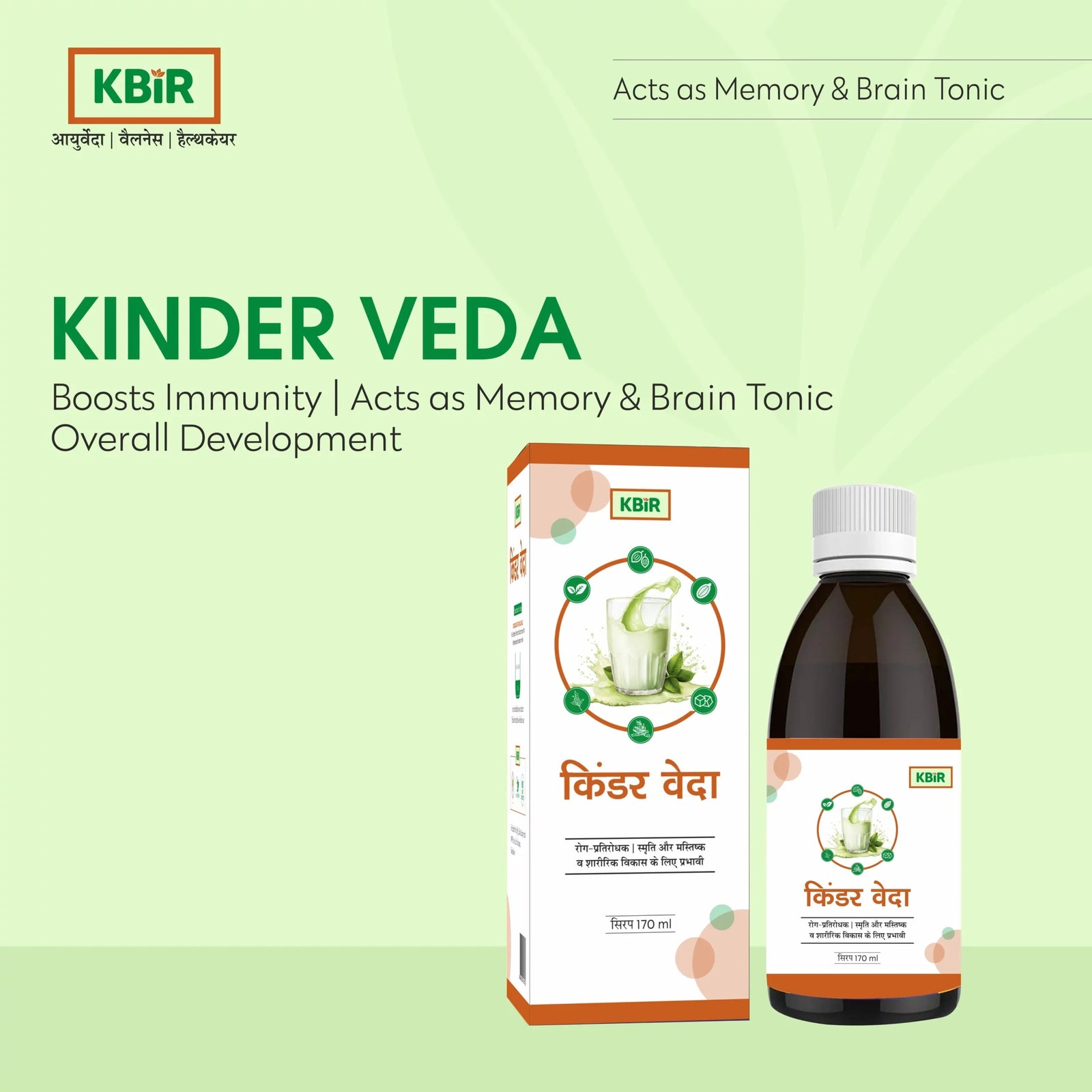 KINDER VEDA 170 ML