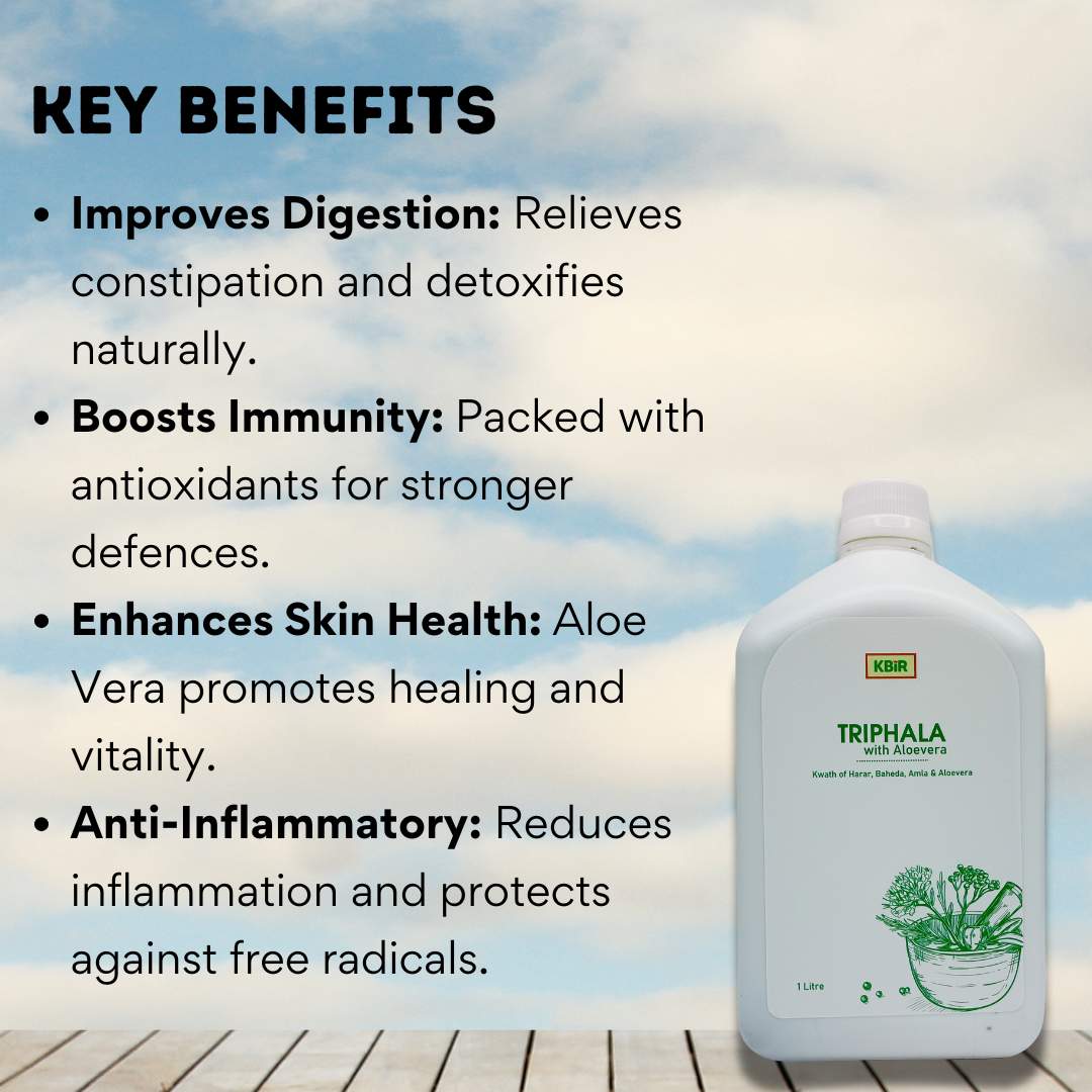 TRIPHALA WITH ALOEVERA 1 LTR
