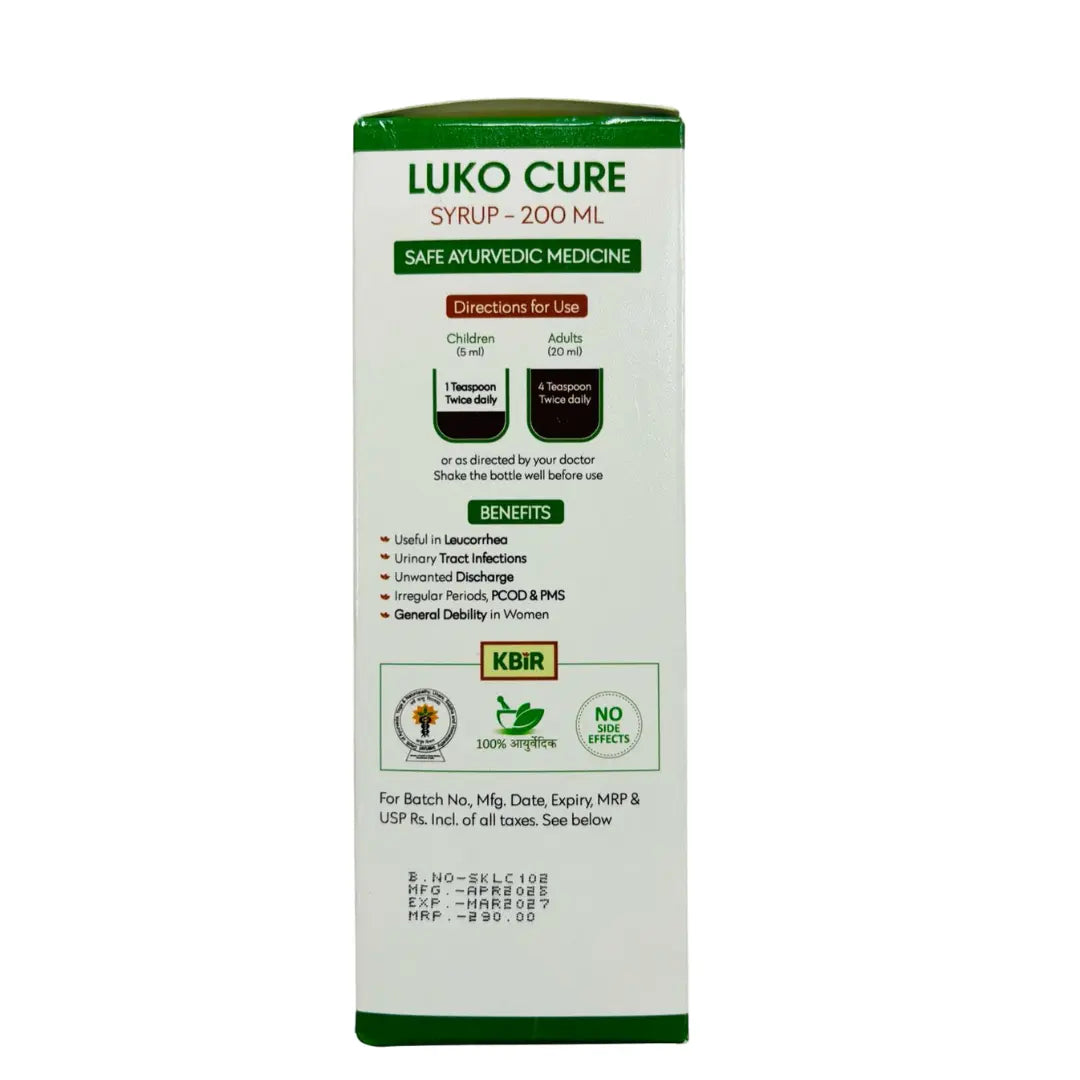 LUKO CURE SYRUP - 200 ML