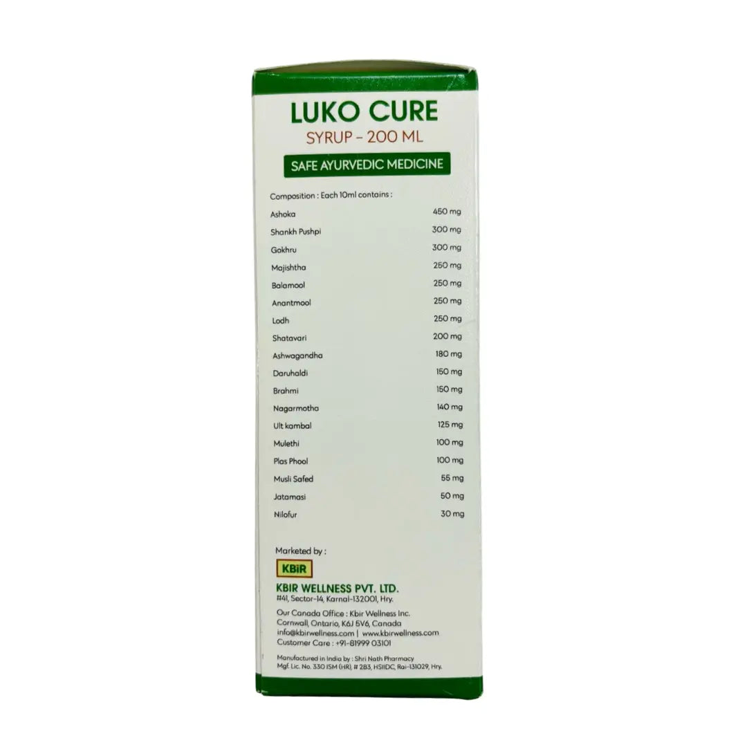 LUKO CURE SYRUP - 200 ML