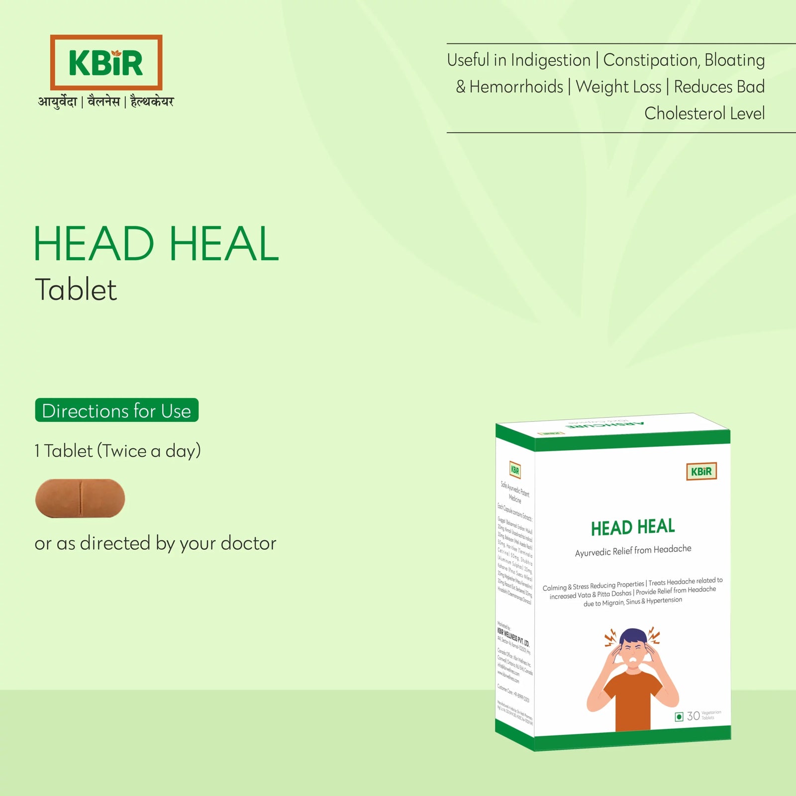 HEAD HEAL TABLET